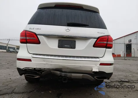 2017 Mercedes-Benz Gls 450 4Matic из США, поврежденный, VIN 4JGDF6EEXHA844152
